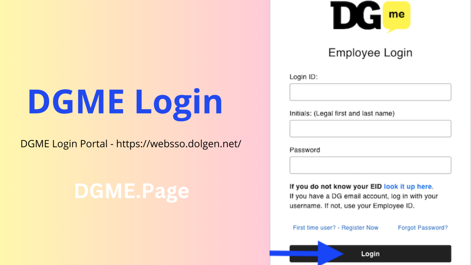 DGME - DG ME (Dollar General Employee Access)